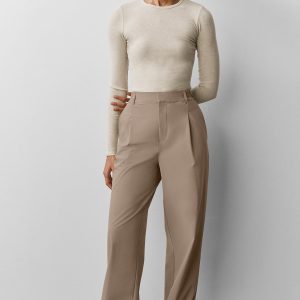 High-Waist Pursuit Trouser (Long) - Gravel